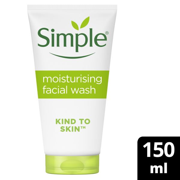 Simple Moisturizing facial wash 150 ml