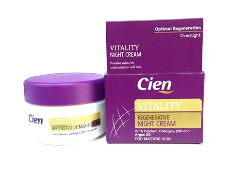 Cien vitality regenerative night cream