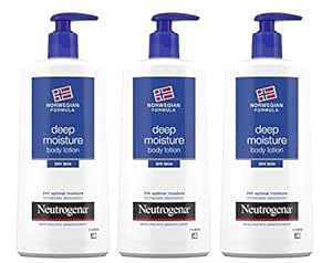 Neutrogena Deep moisture body-lotion 400 ml Blue